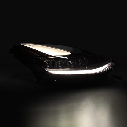 AlphaRex 17-22 Tesla Model 3/20-23 Model Y NOVA LED Proj Headlights Alpha-Blk w/Actv Lgt & Seq.Sig 880859 880859 User 2
