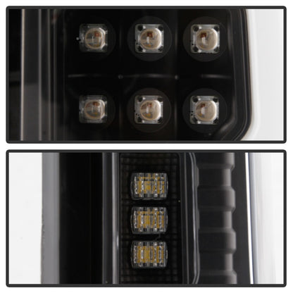 Spyder Chevy Silverado 19-20 LED Tail Light Black ALT-YD-CS19HAL-BK 5087256 5087256 Photo - Unmounted