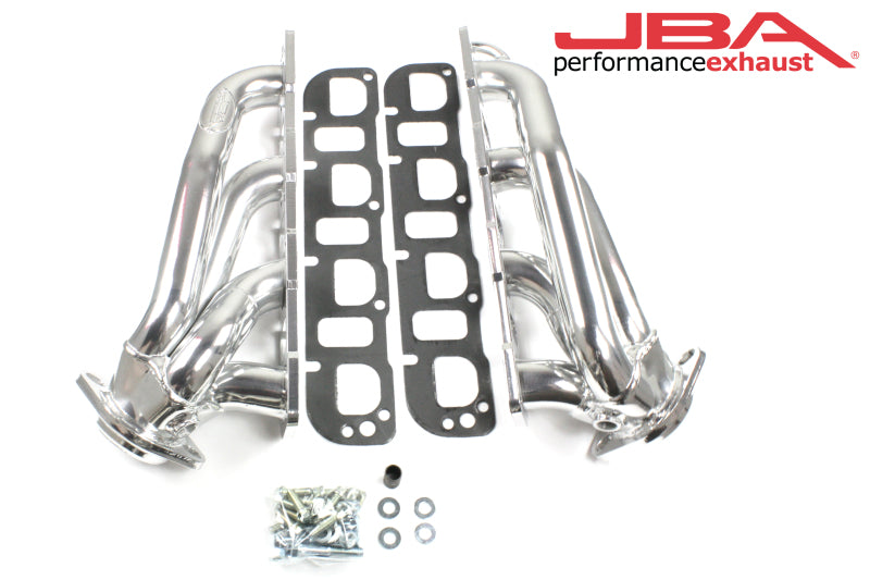 JBA 04-08 Chrysler 5.7L HEMI 1-3/4in Primary Silver Ctd Cat4Ward Header 1964SJS 1964SJS Photo - Primary