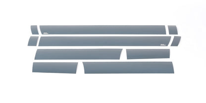 Putco 11-16 Ford SuperDuty - Reg Cab 8ft (10pcs - 6.25in Wide) Black Platinum Rocker Panels 9751451BP 9751451BP Photo - Primary