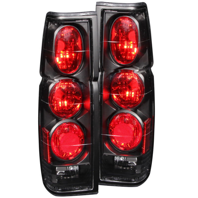 Anzo 1986-1997 Nissan Hardbody Taillights Black 211118 Photo - Primary