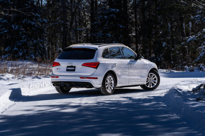MBRP 14-17 Audi SQ5 3.0T Dual Rear Exit Axle Back w/ Quad Carbon Fiber Tips - T304 S56033CF S56033CF Photo - lifestyle view