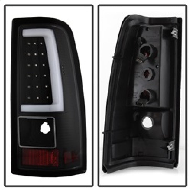 SPYDER xTune Chevy Silverado 1500/2500/3500 99-02 / Version 3 Tail Lights Black ALT-ON-CS99V3-LBLED-BK 9038761 9038761 Photo - Unmounted