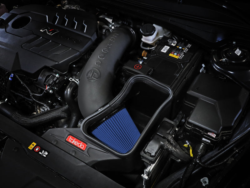 aFe Takeda Stage-2 Pro 5R Cold Air Intake System 2022 Hyundai Elantra N 56-10057R 56-10057R Photo - Mounted