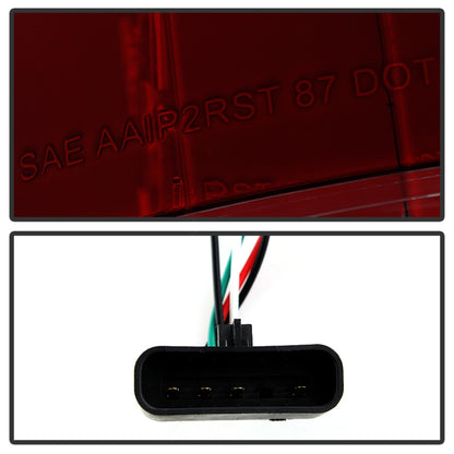 Spyder Chevy C/K Series 1500 88-98/Blazer 92-94 LED Tail Lights Red Smke ALT-YD-CCK88-LED-RS 5001382 5001382 User 1