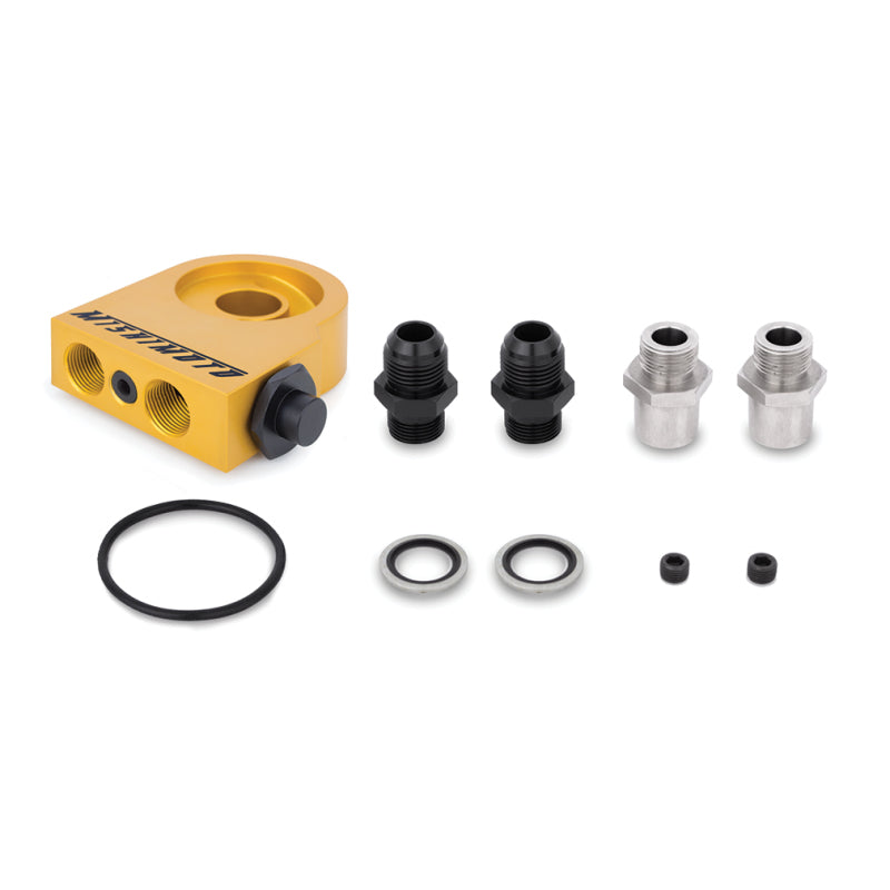 Mishimoto Universal Thermostatic Oil Cooler Kit 16-Row Silver MMOC-U16TSL MMOC-U16TSL User 1