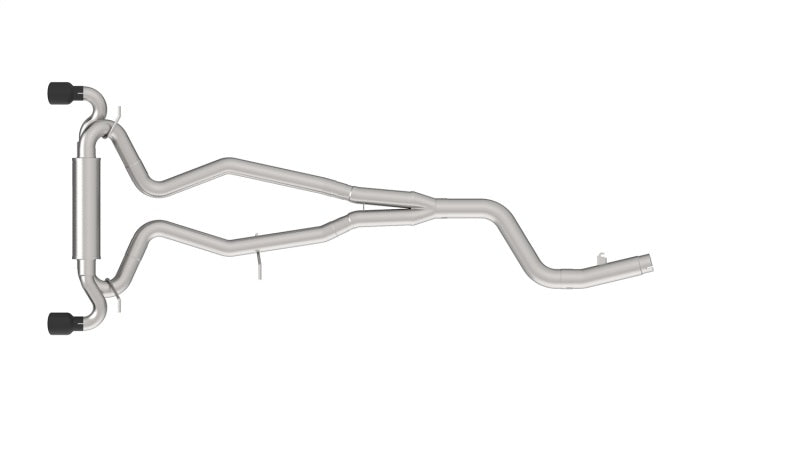 Kooks 2020 Toyota Supra 3.5in x 3in SS Catback Exhaust w/Black Tips 44115110 44115110 Photo - Unmounted
