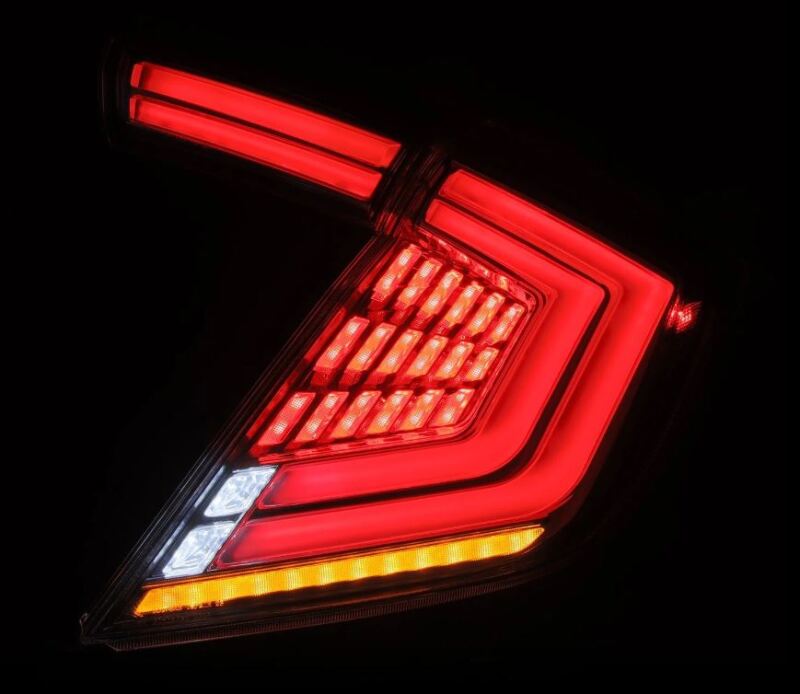 AlphaRex 16-21 Honda Civic Hatchback / Type-R FK8 Nova-Series LED Tail Lights (Pair) - Clear 676030 676030 User 2