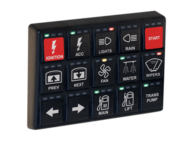 Rywire P30 Switch Panel (Keypad) RY-MORISTECH-KEYPAD-12 RY-MORISTECH-KEYPAD-12 Photo - Primary