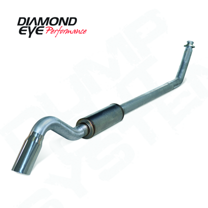Diamond Eye Performance Diamond Eye 4in SS TURBO BACK SGL DUMP OUT 98.5-02 DODGE INCLUDING TIP K4212S-TD K4212S-TD Photo - Primary