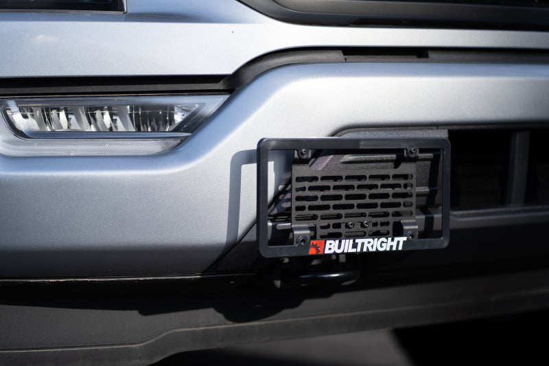 BuiltRight Industries 2021+ Ford F-150 License Plate Relocation Kit 106111 106111 Photo - lifestyle view