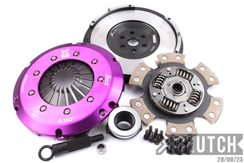 XCLUTCH 06-07 Mazda Mazdaspeed 3 2.3L Turbo Stage 2R Extra HD Sprung Ceramic Clutch Kit XKMZ24530-1R XKMZ24530-1R Photo - Primary