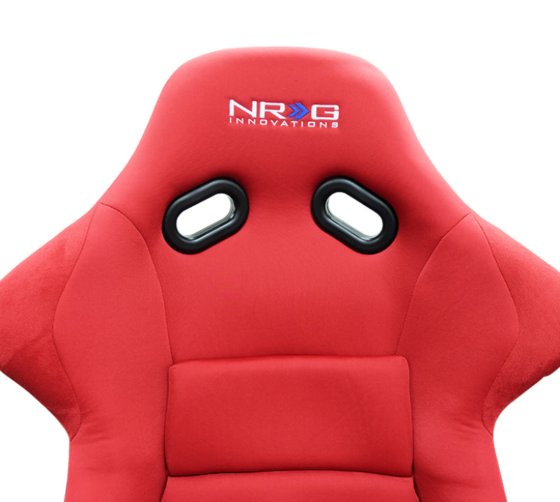 NRG FRP Bucket Seat Red Cloth (Large) FRP-300RD Photo - Primary