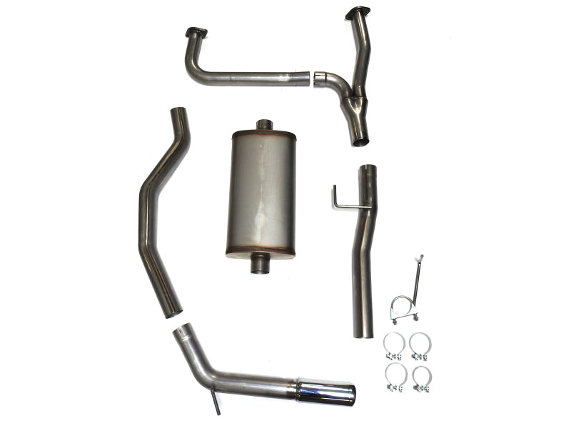 JBA 16-20 Nissan Titan XD (Excl Long Bed) 5.6L 409SS Single Rear Exit Cat-Back Exhaust 40-1402 40-1402 Photo - Primary