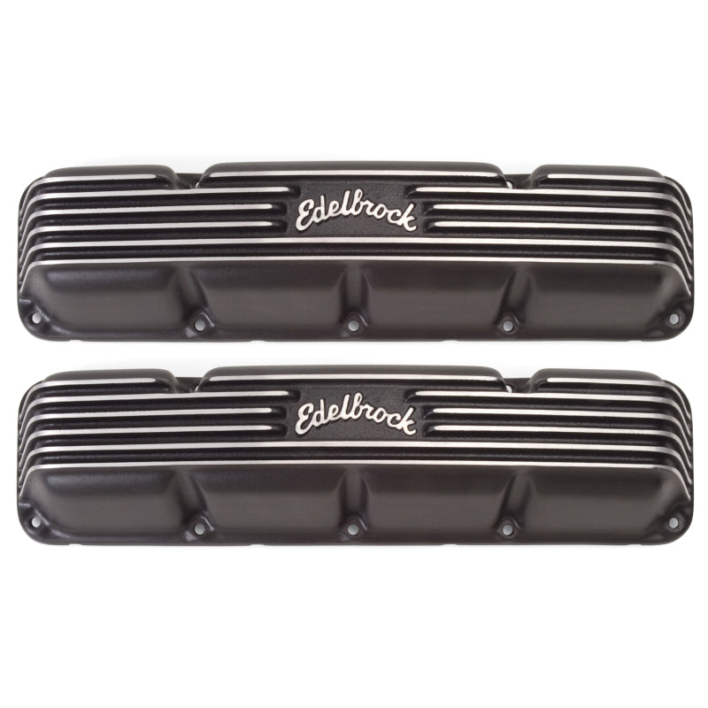 Edelbrock Valve Cover Classic Series AMC/Jeep 1967-91 290-401 CI V8 Black 41993 41993 Photo - Primary