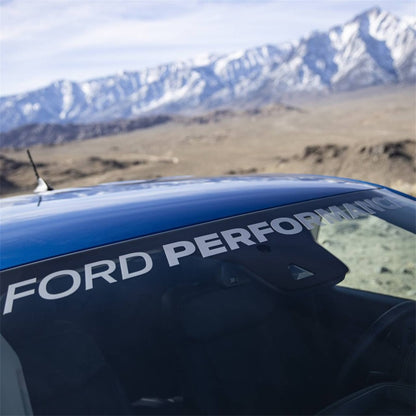 Ford Racing Ford Performance Ranger Windshield Banner - Silver M-1820-RGS M-1820-RGS Photo - Primary
