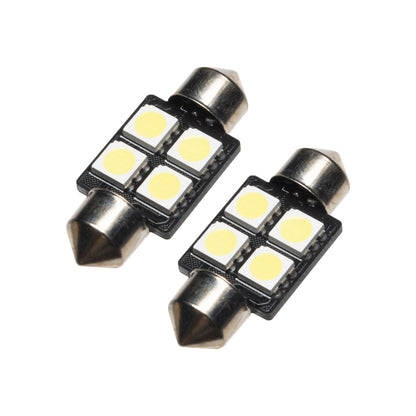 ORACLE Lighting Oracle 33MM 4 LED 3-Chip Festoon Bulbs (Pair) - Cool White 5203-001 5203-001 Photo - Primary