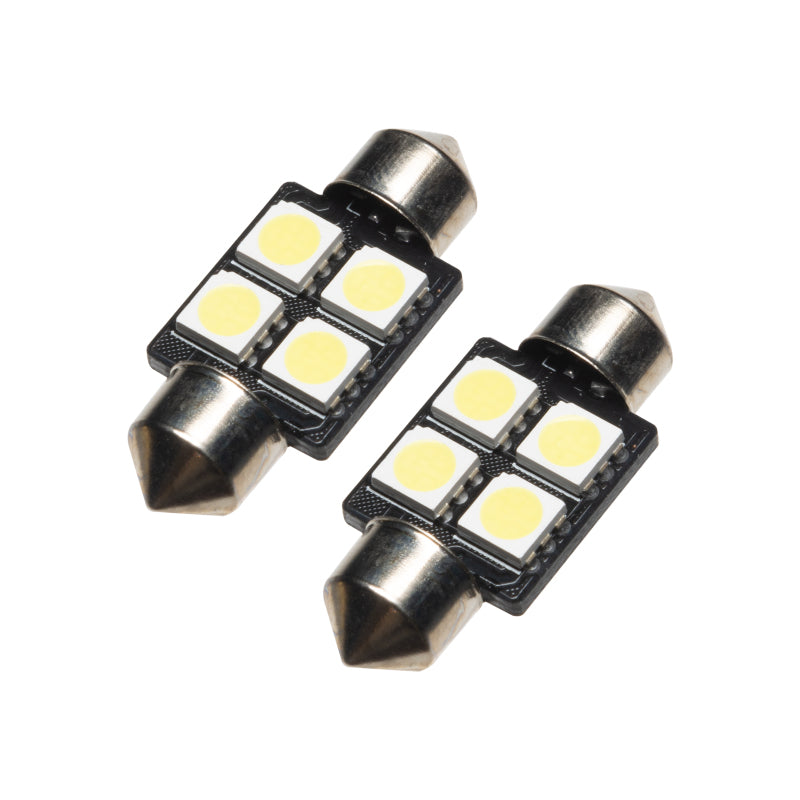 ORACLE Lighting Oracle 33MM 4 LED 3-Chip Festoon Bulbs (Pair) - Cool White 5203-001 5203-001 Photo - Primary