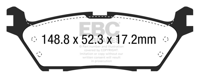 EBC Disc Brake Pad Set ED93037 Photo - Primary