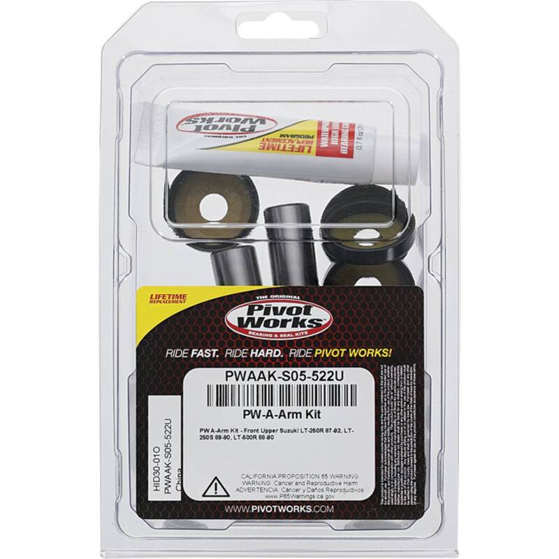 Pivot Works 87-92 Suzuki LT-250R PW A-Arm Kit - Front Upper 1 Kit Req Per Veh PWAAK-S05-522U PWAAK-S05-522U Photo - Primary