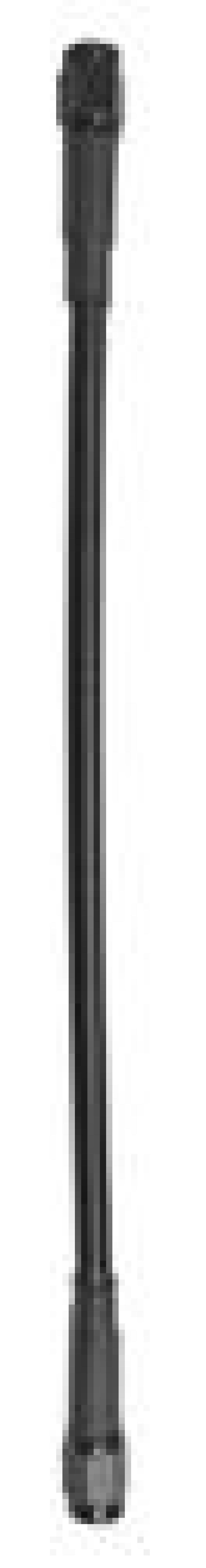 Fragola -3AN Ext Black Covered Assembly Straight x Straight 12in 312012-BL 312012-BL Photo - Primary