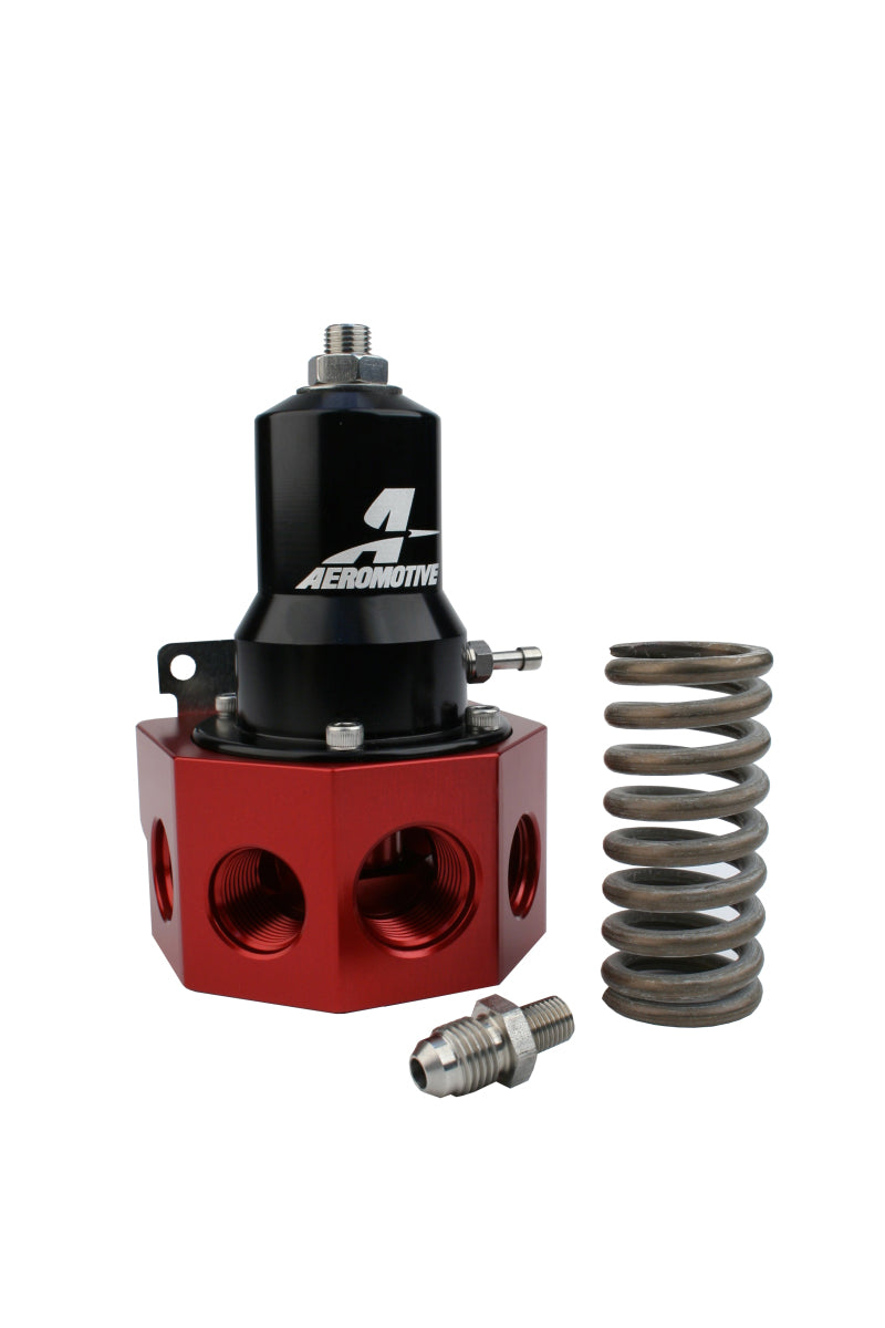 Aeromotive EFI Regulator Belt Drive, 30-120 psi, .500 Valve, 4x AN-08 & AN-10 13133 Photo - Primary