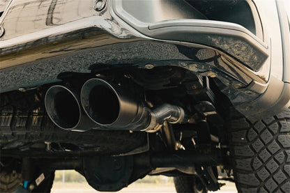 CORSA Performance Corsa 22-23 Chevrolet Silverado 1500 Cat-Back Dual Rear Exit with Twin 4in Black Tips 21238BPC 21238BPC Photo - Mounted