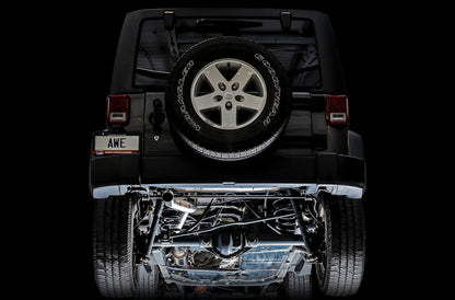 AWE Tuning 20-21 Jeep Gladiator JT 3.6L Trail Edition Cat-Back Exhaust 3015-21001 3015-21001 Photo - Mounted