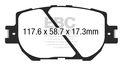 EBC Disc Brake Pad Set DP33035C Photo - Primary