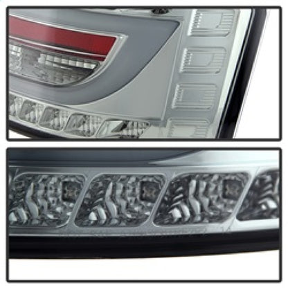 Spyder Audi A6 05-08 4Dr Sedan Only Light Bar LED Tail Lights Smke ALT-YD-AA605V2-LBLED-SM 5080776 5080776 Photo - Unmounted
