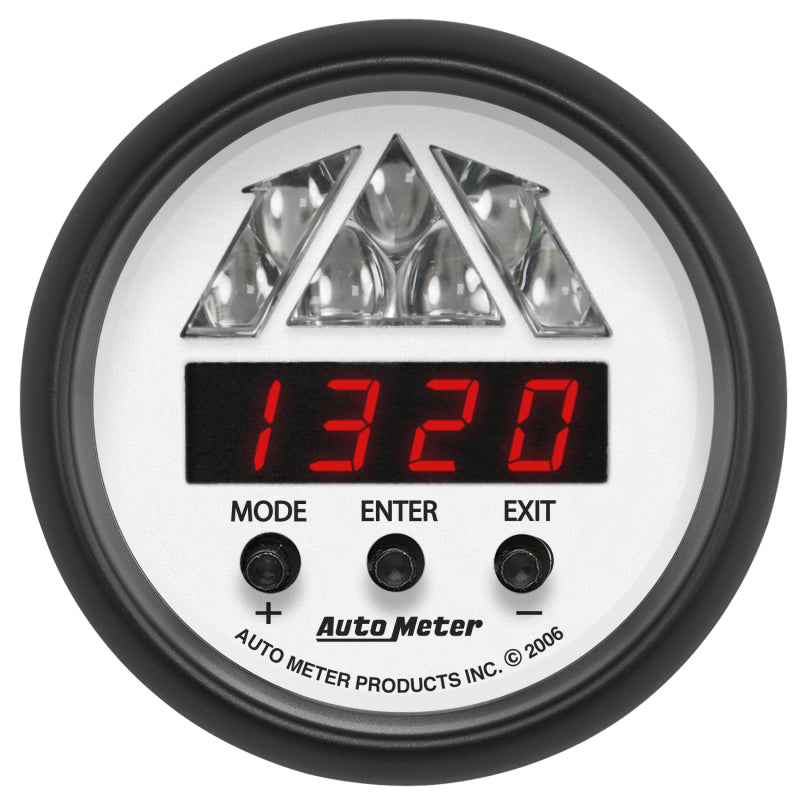 Autometer Phantom 2-1/16in Digital Pro Shift System Shift Light Level 1 Gauge 5787 5787 Photo - Primary