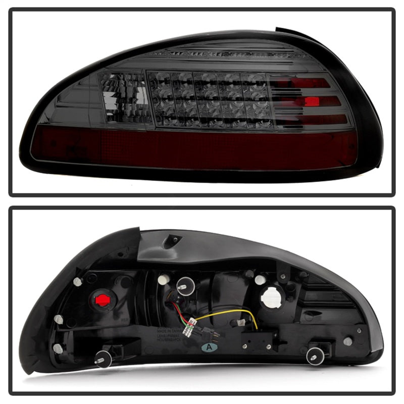 Spyder Pontiac Grand Prix 97-03 LED Tail Lights Smoke ALT-YD-PGP97-LED-SM 5007179 5007179 Photo - Unmounted