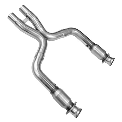 Kooks 11-14 Ford Mustang GT 5.0L 4V 3in x 2 3/4in OEM Exhaust GREEN Cat X Pipe Kooks HDR Req 11413300 11413300 Photo - Primary