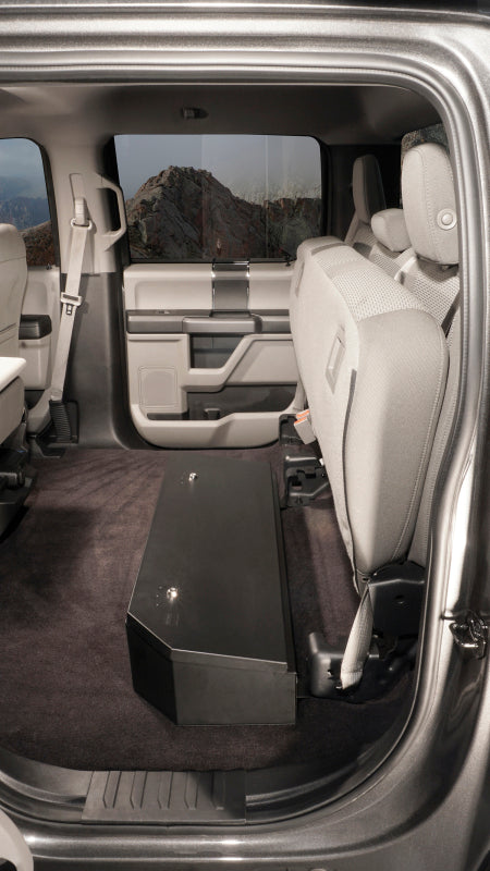 Tuffy Products Tuffy Underseat Lockbox 2/3 Length W/ Keyed Lock For Ford Fseries Supercrew 344-01 344-01 Photo - Mounted