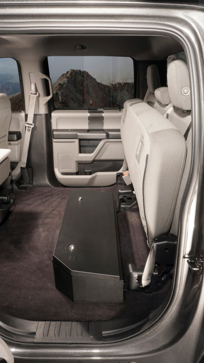 Tuffy Products Tuffy Underseat Lockbox 2/3 Length W/ Keyed Lock For Ford Fseries Supercrew 344-01 344-01 Photo - Mounted