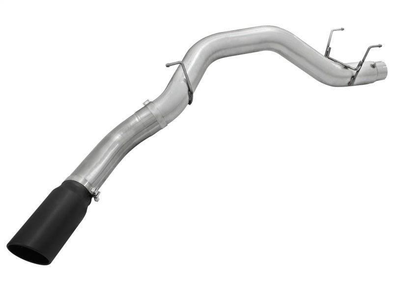 aFe  POWER Large Bore-HD 5" 409 Stainless Steel DPF-Back Exhaust System 49-42039-B Photo - Unmounted