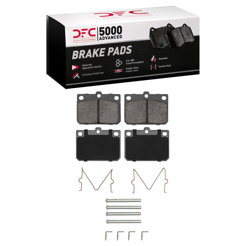 DFC DFC 5000 Advanced Semi Met Brake Pads Brakes, Rotors & Pads Brake Pads - OE main image