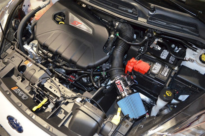 Injen Wrinkle Black Short Ram Inta 2016 Ford Fiesta ST 1.6L Turbo 4Cyl SP9018WB Photo - Mounted