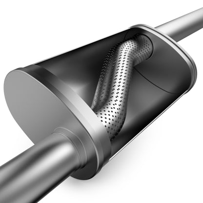 MagnaFlow 4" X 9" Oval Offset/Offset Straight Through Performance Muffler 14335 User 2