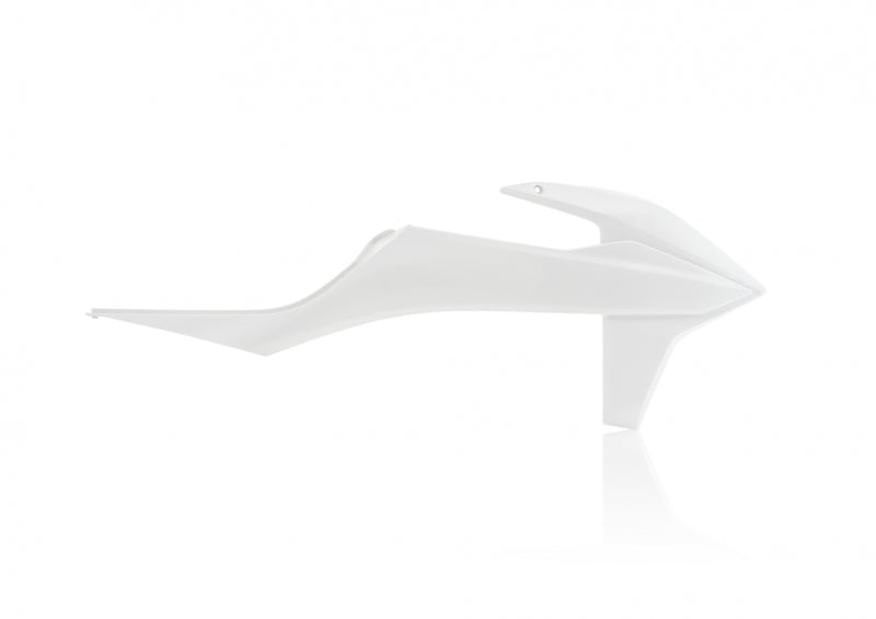 Acerbis 19-22 125-500 SX/SX-F/XC-F/XC/XCF-W/XC-W/EXC/EXC-F Radiator Shroud - White 2726510002 2726510002 Photo - Primary