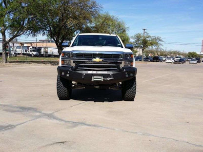 Road Armor 14-15 Chevy 1500 Stealth Front Winch Bumper w/Pre-Runner Guard - Tex Blk 314R4B 314R4B Photo - Primary