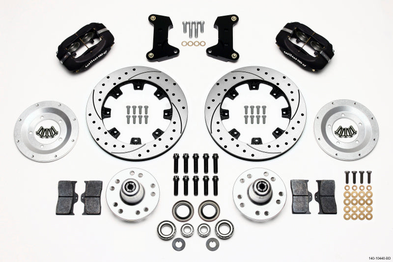Wilwood FDL Front Kit, 12.19", Drilled, 74-80 Pinto/Mustang II 140-10440-BD Photo - Primary