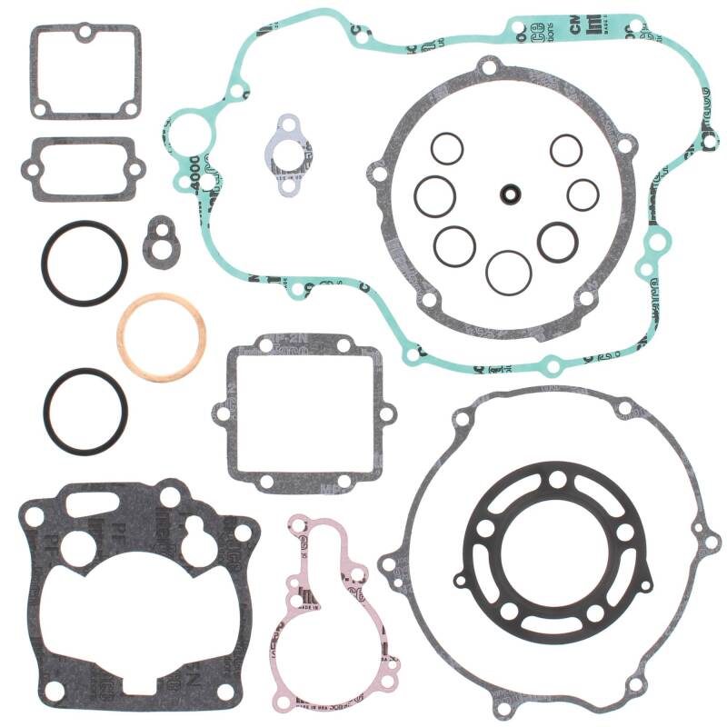 Vertex Pistons Vertex Gaskets 95-97 Kawasaki KX125 Complete Gasket Kit 808425 808425 Photo - Primary