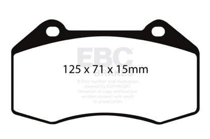 EBC Disc Brake Pad Set DP21539 Photo - Primary