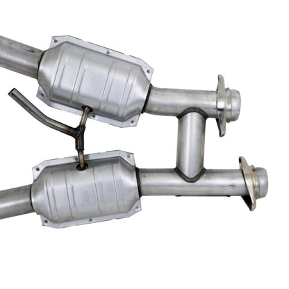 BBK Performance Mustang GT/Cobra 2-1/2 in. Catted H-Pipe (94-95) 1563 Photo - Unmounted