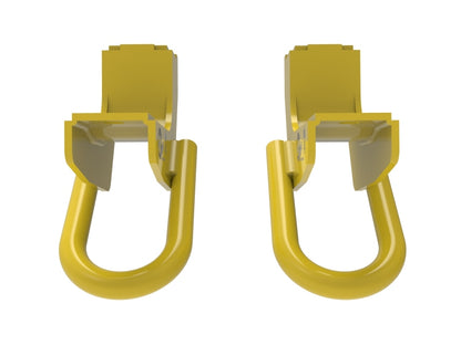 aFe Toyota Tundra 2022 V6-3.5L (tt) Front Tow Hook Yellow 450-72T001-Y 450-72T001-Y Photo - Unmounted