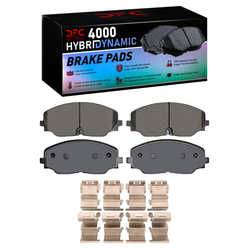 DFC DFC 4000 HybriDynamic Brake Pads Brakes, Rotors & Pads Brake Pads - OE main image