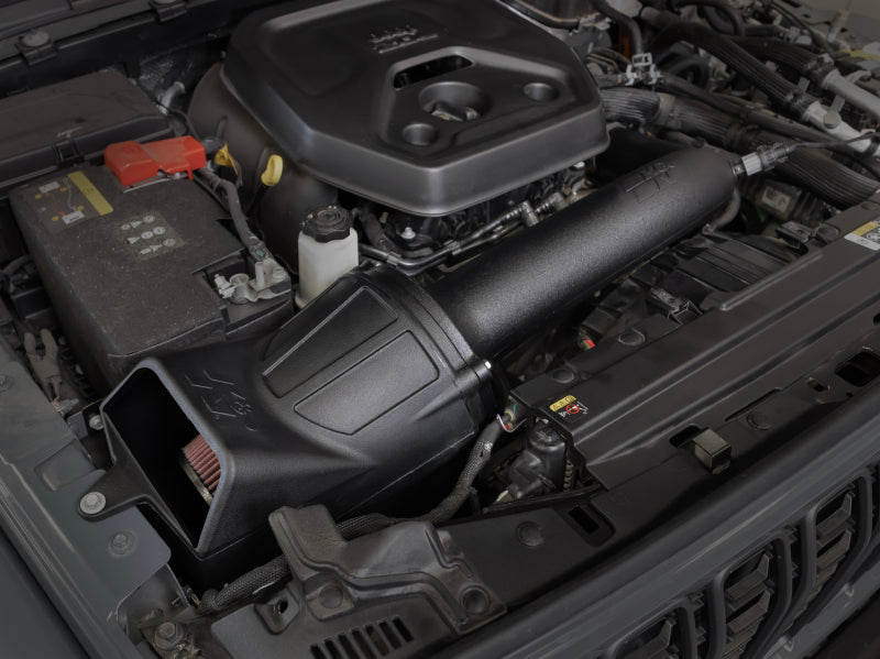 K&N Engineering K&N 2024 Jeep Wrangler 4xE 63 Series Air Intake 63-1597 63-1597 Photo - Mounted