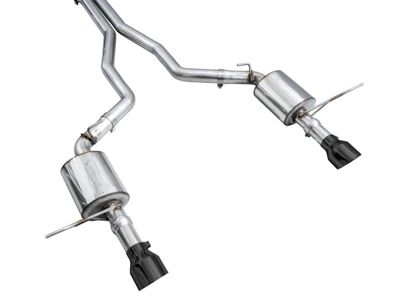 AWE Tuning 18-23 Dodge Durango SRT & Hellcat Touring Edition Exhaust - Diamond Black Tips 3015-33952 3015-33952 Photo - out of package