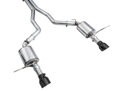 AWE Tuning 18-23 Dodge Durango SRT & Hellcat Touring Edition Exhaust - Diamond Black Tips 3015-33952 3015-33952 Photo - out of package